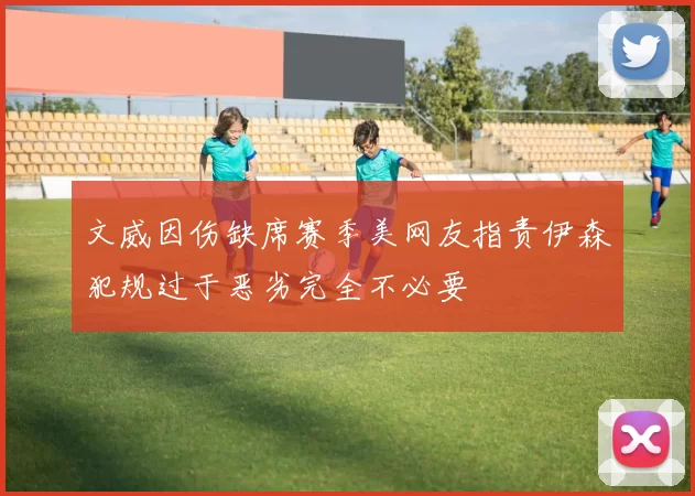文威因伤缺席赛季美网友指责伊森犯规过于恶劣完全不必要